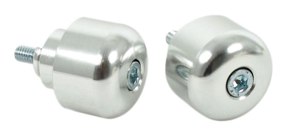 Universal motorcycle handlebar end plugs