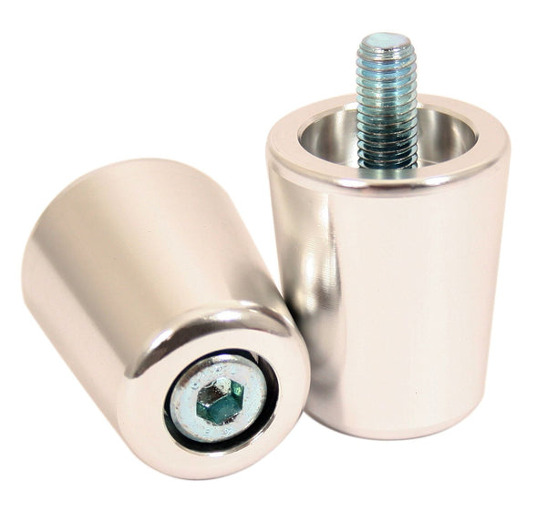 Universal motorcycle handlebar end plugs