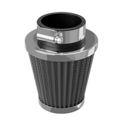 Universal motorcycle chrome circular cap air filter 39mm