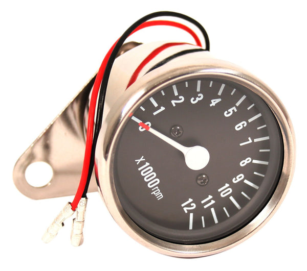 Universal motorcycle 5:1 mini tachometer