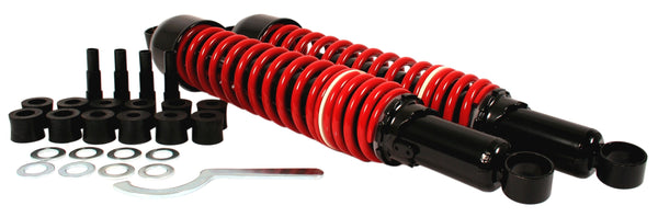 Universal motorcycle shock absorber set