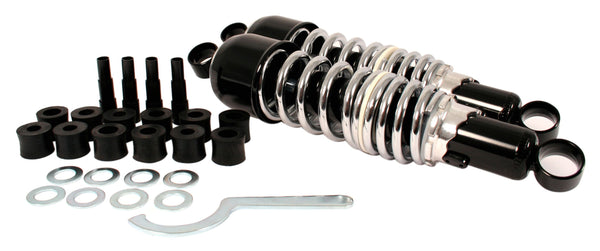 Universal motorcycle shock absorber set