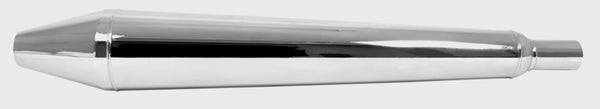 Universal motorcycle chrome norton style muffler