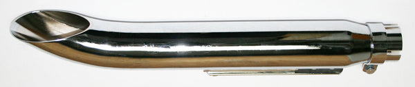 Universal motorcycle chrome turn out universal muffler
