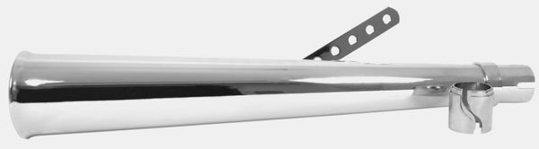 Universal motorcycle chrome straight megaphone universal muffler