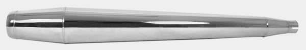 Universal motorcycle chrome triumph cigar style muffler