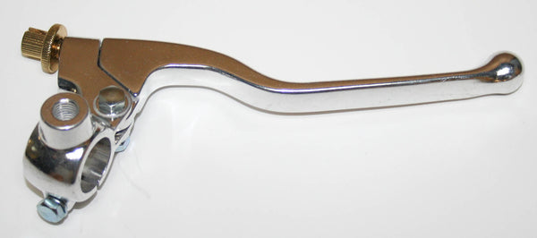 Universal motorcycle silver alloy brake lever assembly