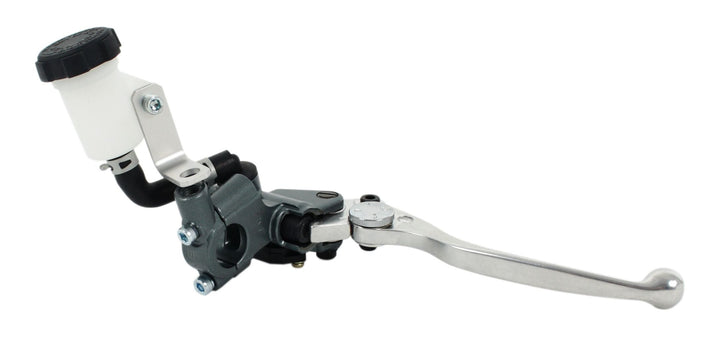 Universal motorcycle front master cylinder w remote reservoir 14mm