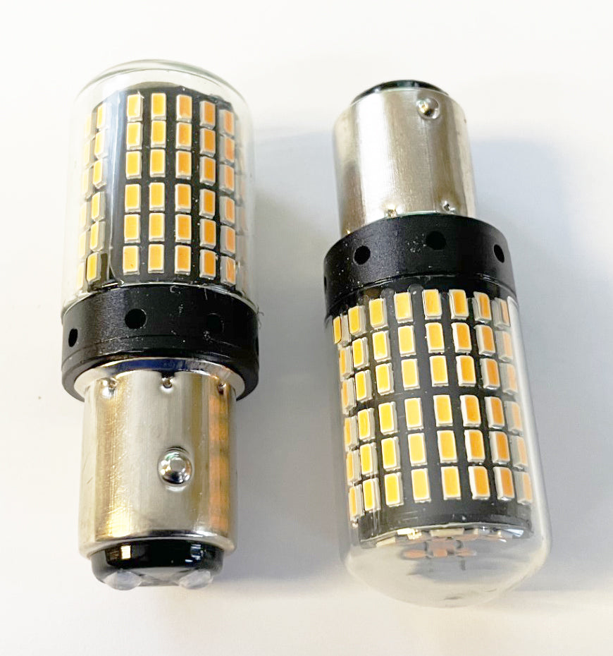 1157 Amber LED Turn Signal Bulb Set/2