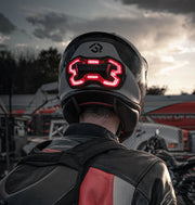 Universal motorcycle brake free LED helmet brake light (as seen on shark tank)