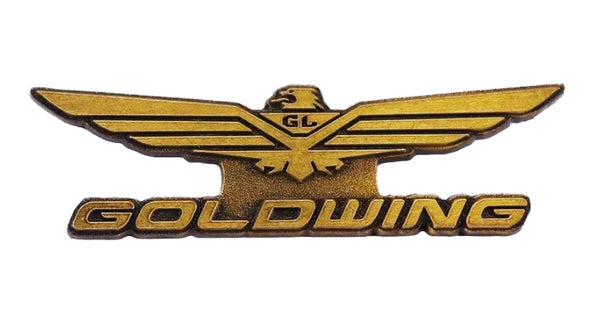 Universal motorcycle Gold Wing logo pin