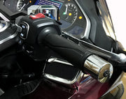 Honda GL1800 handlebar end cap set w Gold Wing logo