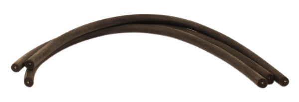 Universal motorcycle black cylinder wire set 3pcs x 12" long