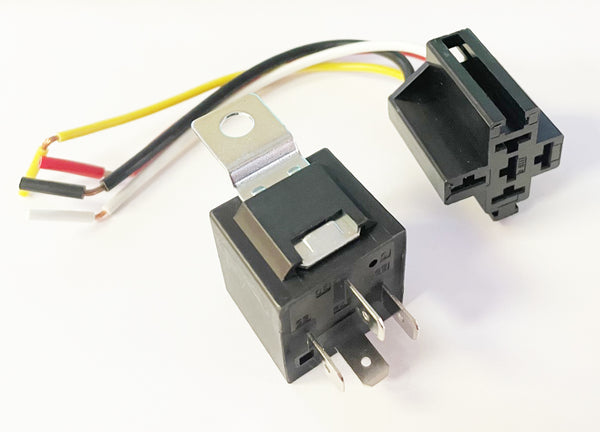 Universal motorcycle relay with base