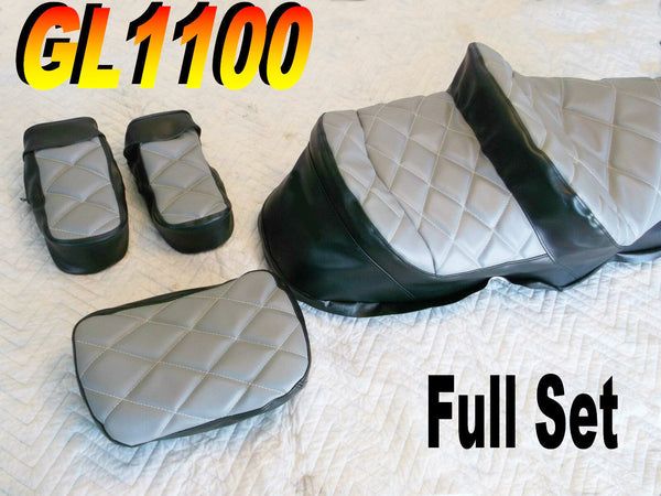 Honda GL1100 full gray/black cover set