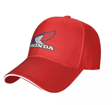 Universal motorcycle red Honda logo hat
