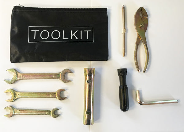 Universal motorcycle vintage motorcycle tool set
