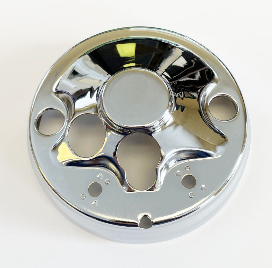 Speedometer Chrome Back Cover Plate ~ Genuine Honda OEM