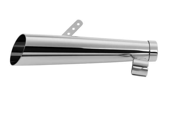 Universal motorcycle chrome slash cut megaphone universal muffler