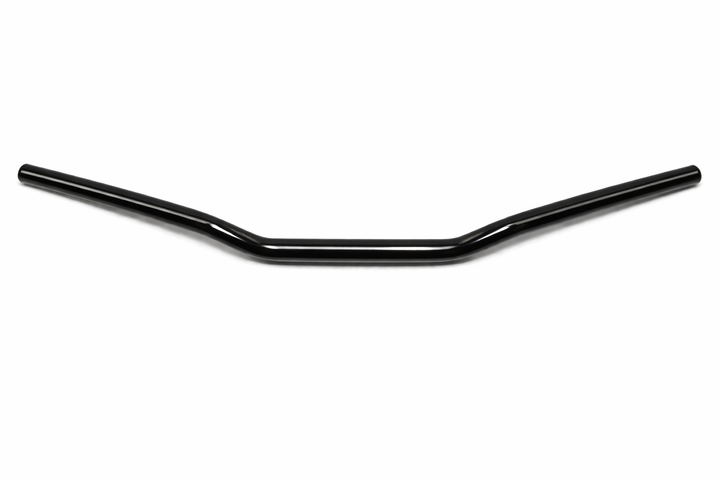 Universal motorcycle gloss black drag bar