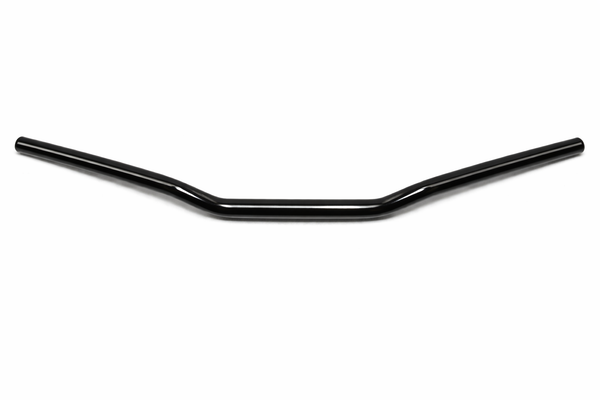 Universal motorcycle gloss black drag bar