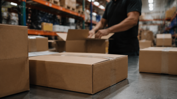 Gold Wing Order Getting Boxed Up For Shipping