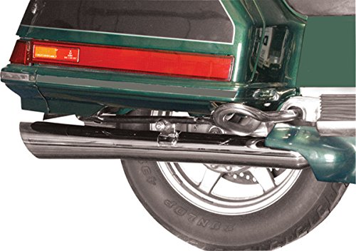 Honda GL1200 MAC chrome rolled tip slash back megaphone muffler set of 2