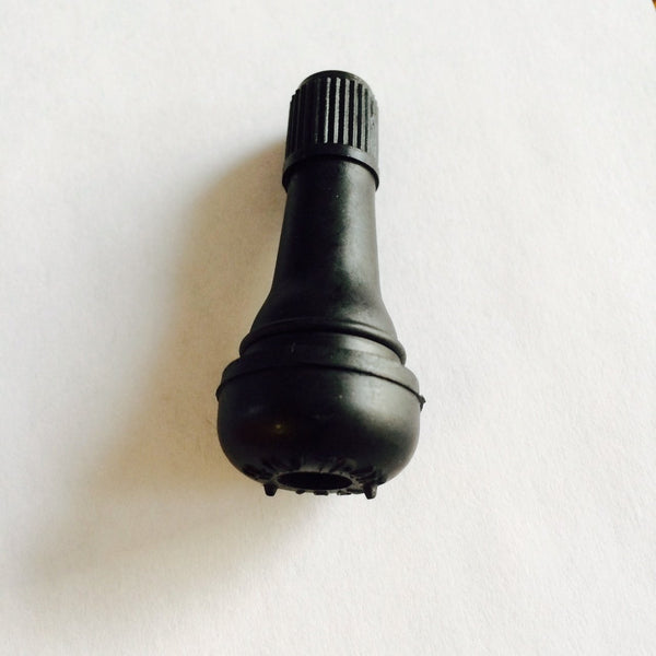 Universal motorcycle tire valve stem straight rubber type