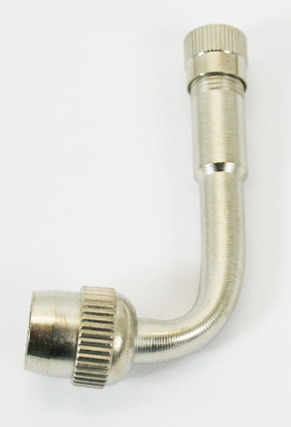 Universal motorcycle tire valve stem ninety degree tire fill valve