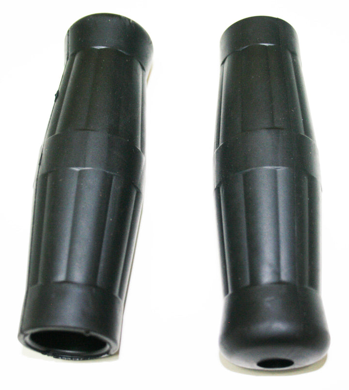 Universal motorcycle classic coke bottle style 1" grip set
