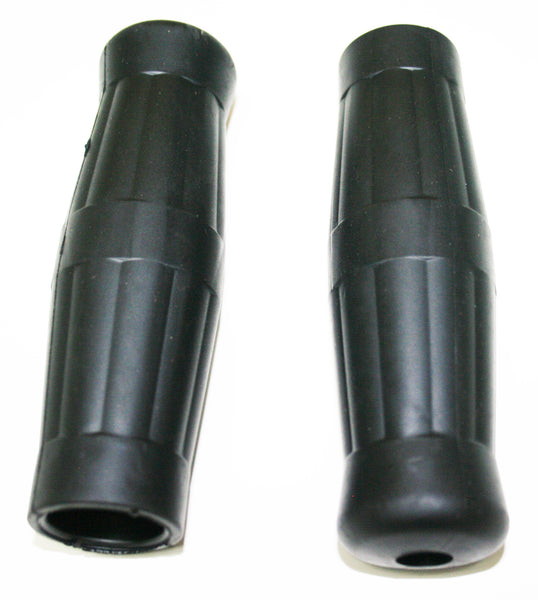 Universal motorcycle classic coke bottle style 1" grip set
