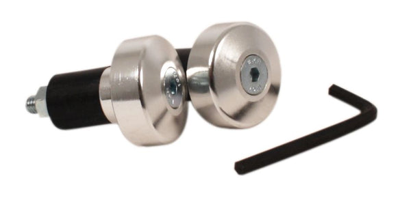 Universal motorcycle aluminum handlebar end plugs