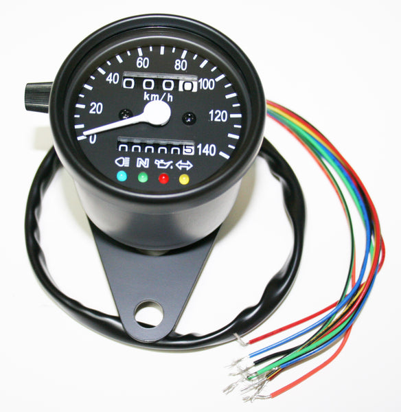 Honda GL500 mini custom speedometer-kph