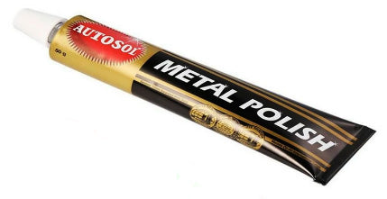 Universal motorcycle autosol chrome polish