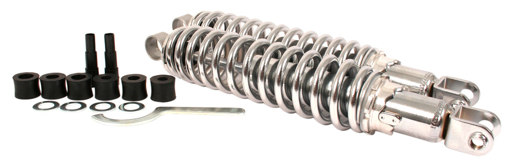 Custom Shock Absorber Set 335mm ~ Chrome No Shroud - Goldwingparts.com