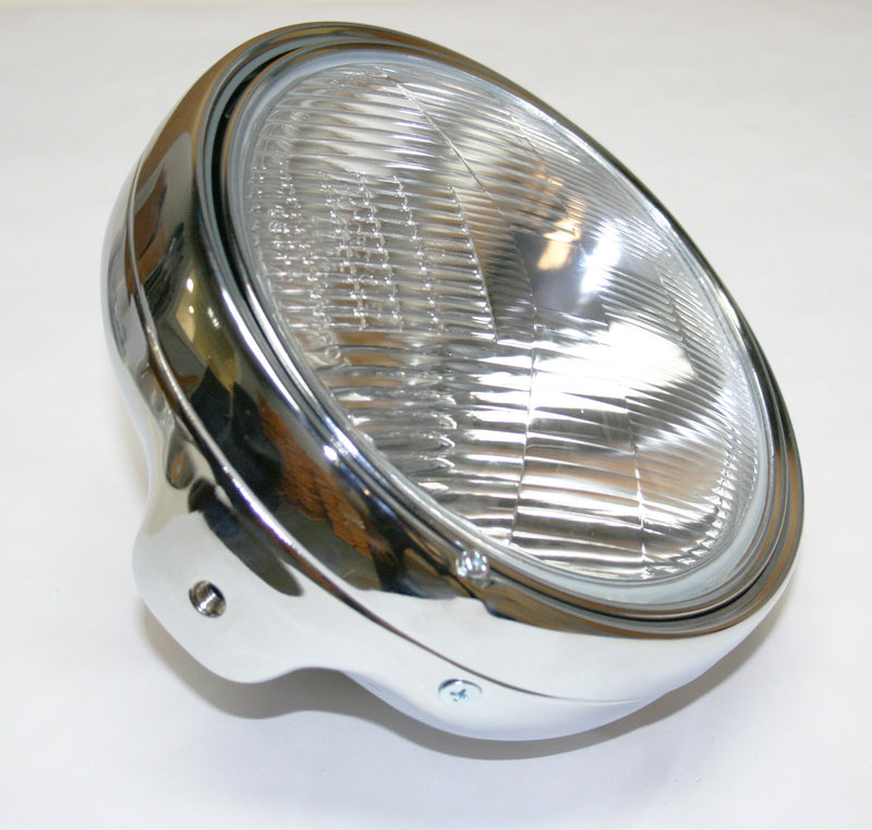 Custom 7" Headlight Assembly ~ European Type - Goldwingparts.com