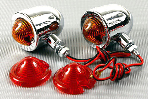 Custom Mini Deco Turn Signal Lamp Set - Goldwingparts.com