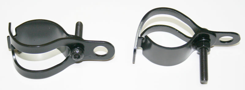 Black Turn Signal Light Mount Bracket Holder Set - Goldwingparts.com