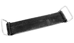 Universal motorcycle battery retainer strap length 5" stretched max 7"