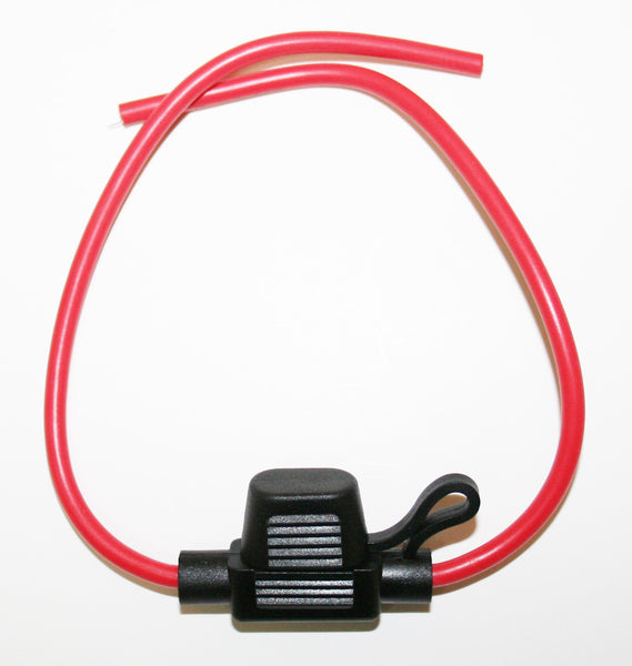 Universal motorcycle mini blade fuse holder