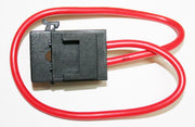 Universal motorcycle plug in fuse holder