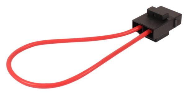 Universal motorcycle plug in fuse holder