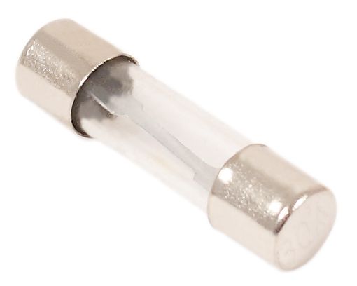 Universal motorcycle 25mm X 30Amp glass fuses pack of 5