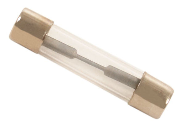 Universal motorcycle 30mm X 15Amp glass fuses pack of 5