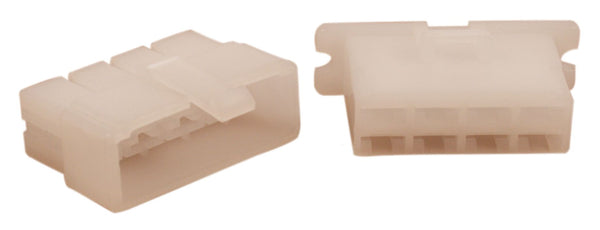 Universal motorcycle coupler set with terminals 8 space (large flat spade type)