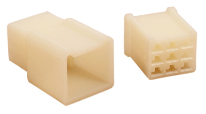 Universal motorcycle coupler set with terminals 9 space (small flat spade type)