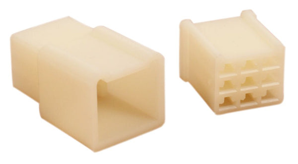 Universal motorcycle coupler set with terminals 9 space (small flat spade type)
