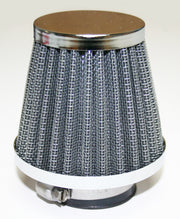 Universal motorcycle chrome circular cap air filter 39mm