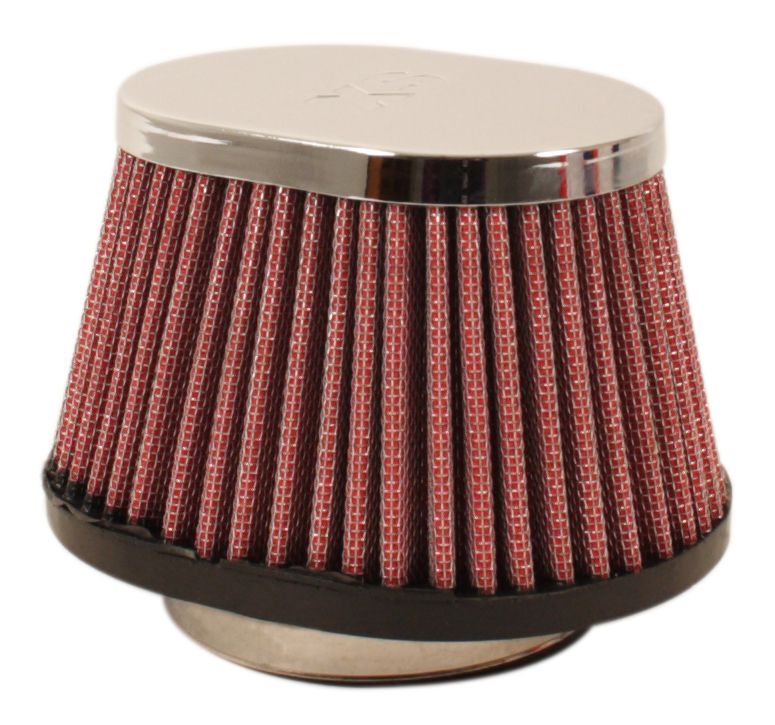 Chrome Oval Cap Air Filter 65mm - Goldwingparts.com