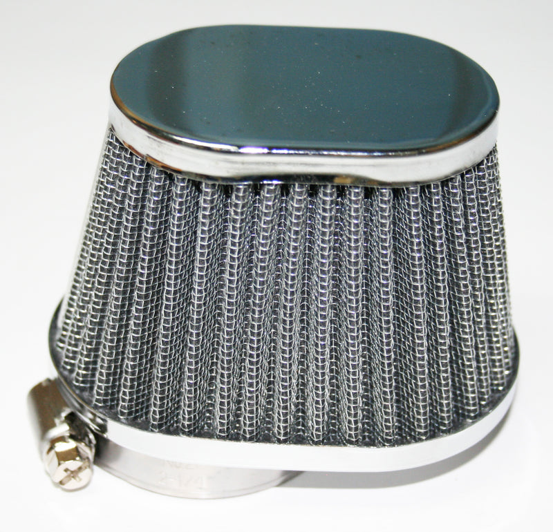 Chrome Oval Cap Air Filter 39mm - Goldwingparts.com